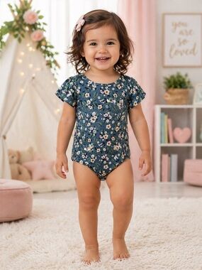3T Floral One Piece